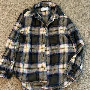 Old navy like new button down shirt size 8 girls